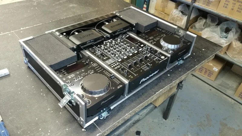 DJ-Setup im Case