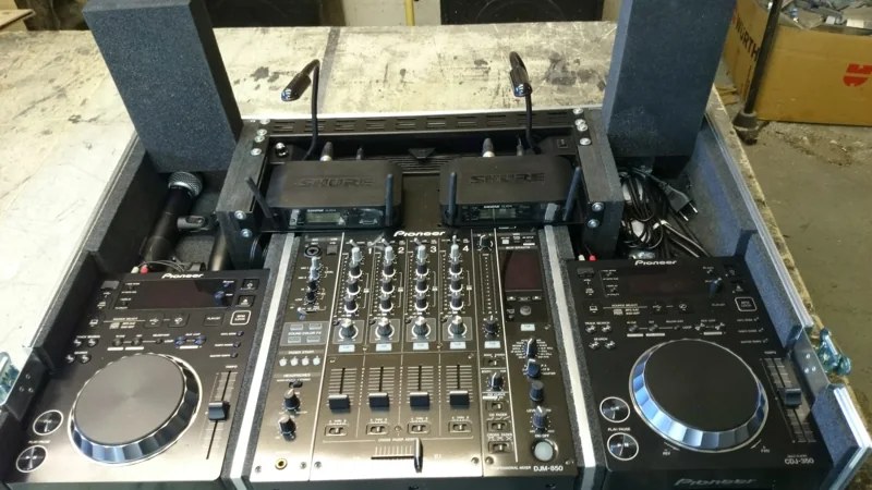 DJ-Setup im Case