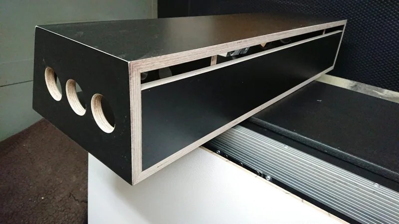Rackaufbau aus der Nähe